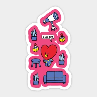 BT21 Roomie Phone Case - Tata Sticker